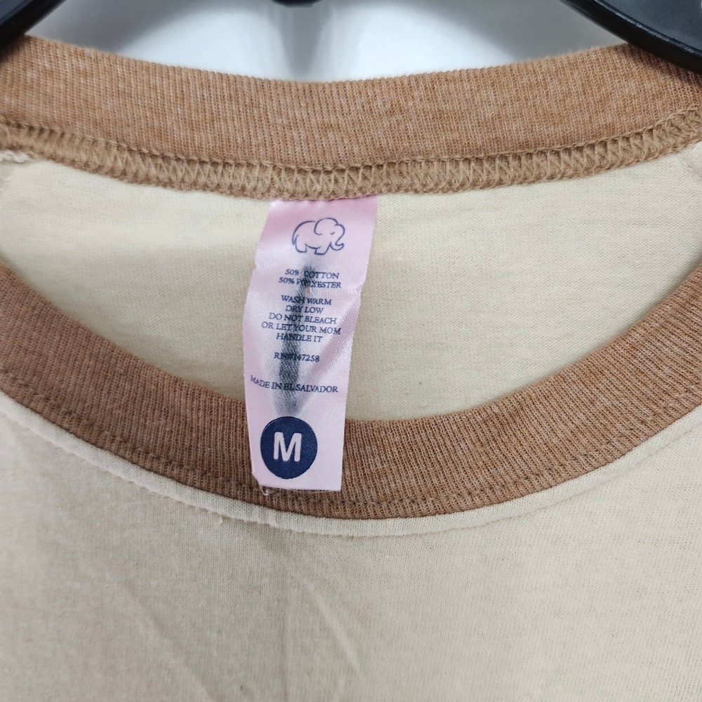 Simply Southern Dog Mom Raglan Tee Woman's Medium - Picture 3 of 4